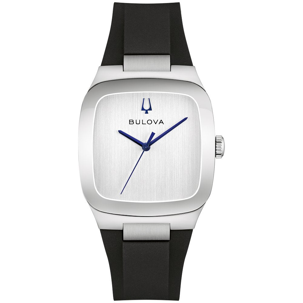 Bulova Silver-Tone Stainless Steel Modern Latin Grammy Millennia Mens Watch (042429607651) 96A335