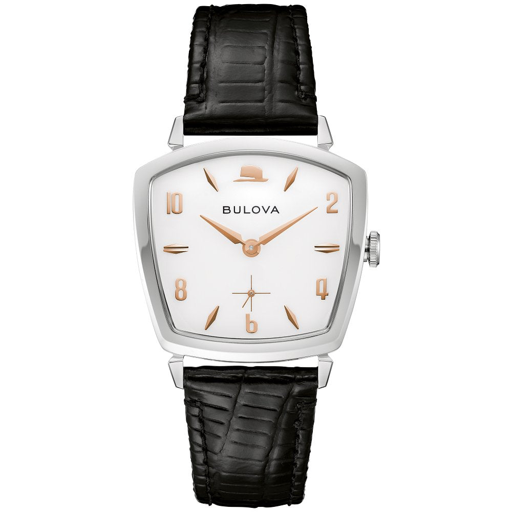 Bulova Silver-Tone Stainless Steel Dress/Classic Frank Sinatra I've Got You Under My Skin Mens Watch (042429607613) 96A337