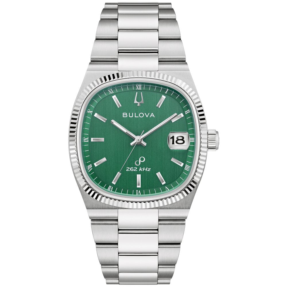Bulova Silver-Tone Stainless Steel Dress/Classic Classic Super Seville Mens Watch (042429599772) 96B439