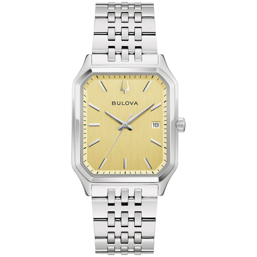 Bulova Silver-Tone Stainless Steel Dress/Classic Tony Bennett We are All Here Mens Watch (042429605336) 96B471