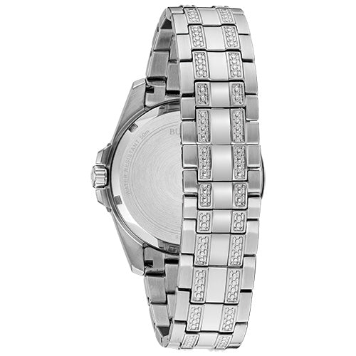 Bulova Box Set Bul Crystal Mens Stainless Steel (8287993888998) (10220857032897)