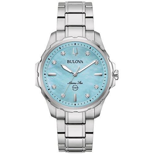 Bulova Stainless Steel Performance Ladies Watch (8857364267238) (10763931812033)
