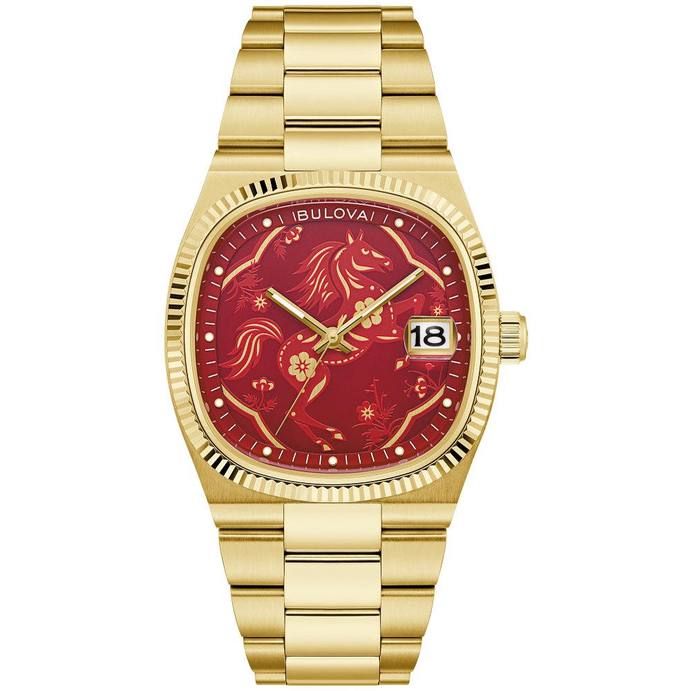 Bulova Gold-Tone Stainless Steel Dress/Classic Classic Super Seville Mens Watch (042429607378) 97B242