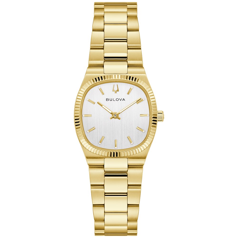 Bulova Gold-Tone Stainless Steel Dress/Classic Classic Super Seville Ladies Watch (042429607446) 97L189
