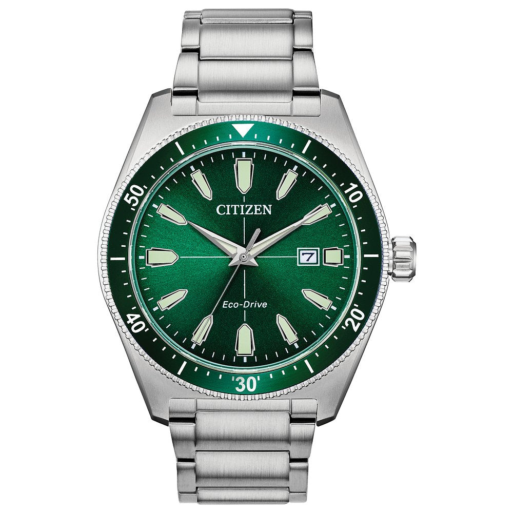 CITIZEN Eco-Drive Weekender Brycen Mens Stainless Steel (8434908365030)