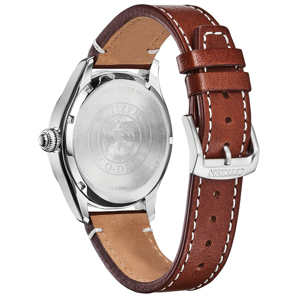 CITIZEN Eco-Drive Weekender Garrison Mens Stainless Steel (8434908627174)