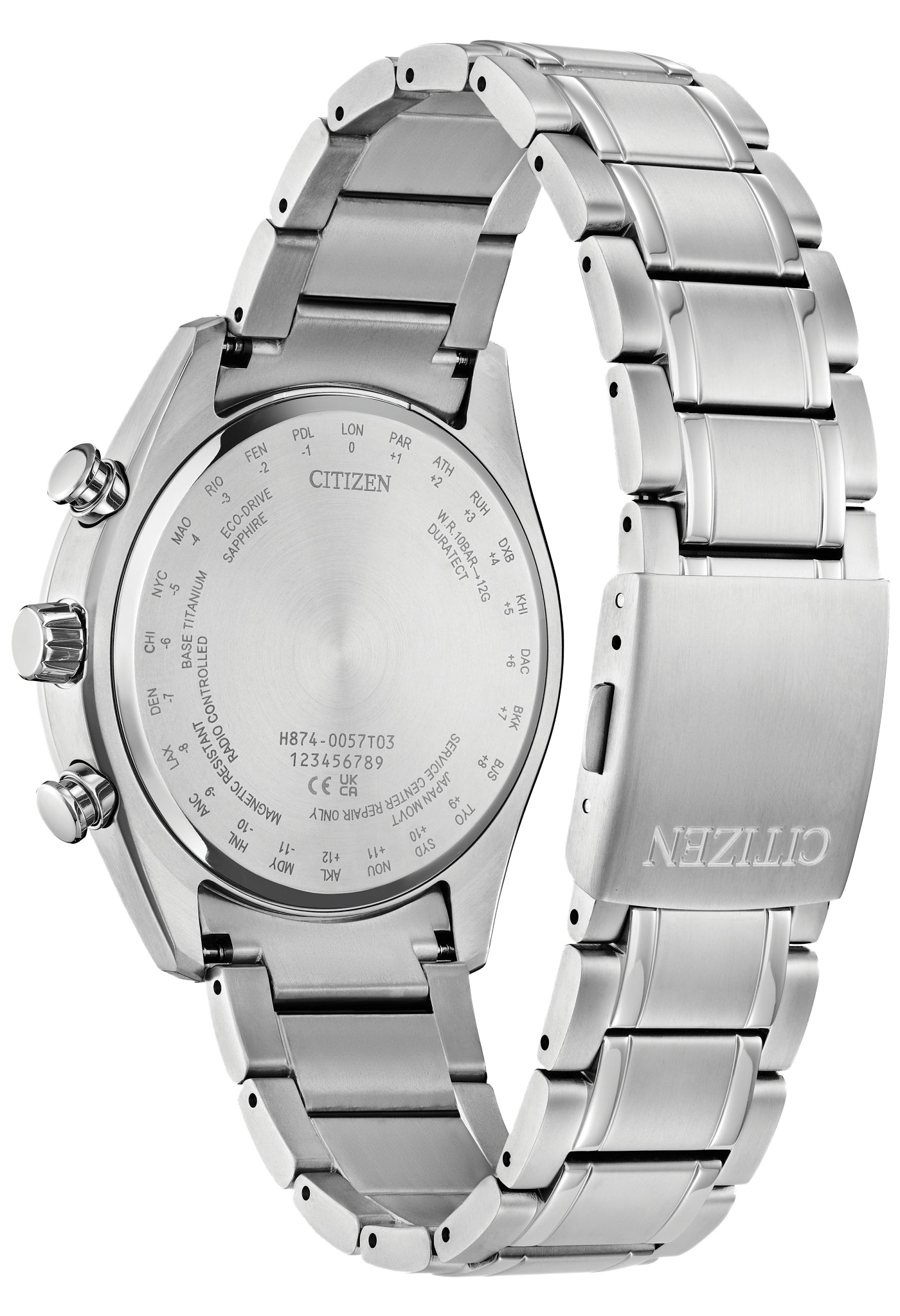 CITIZEN Eco-Drive Sport Luxury Mens Super Titanium (8434913640678)