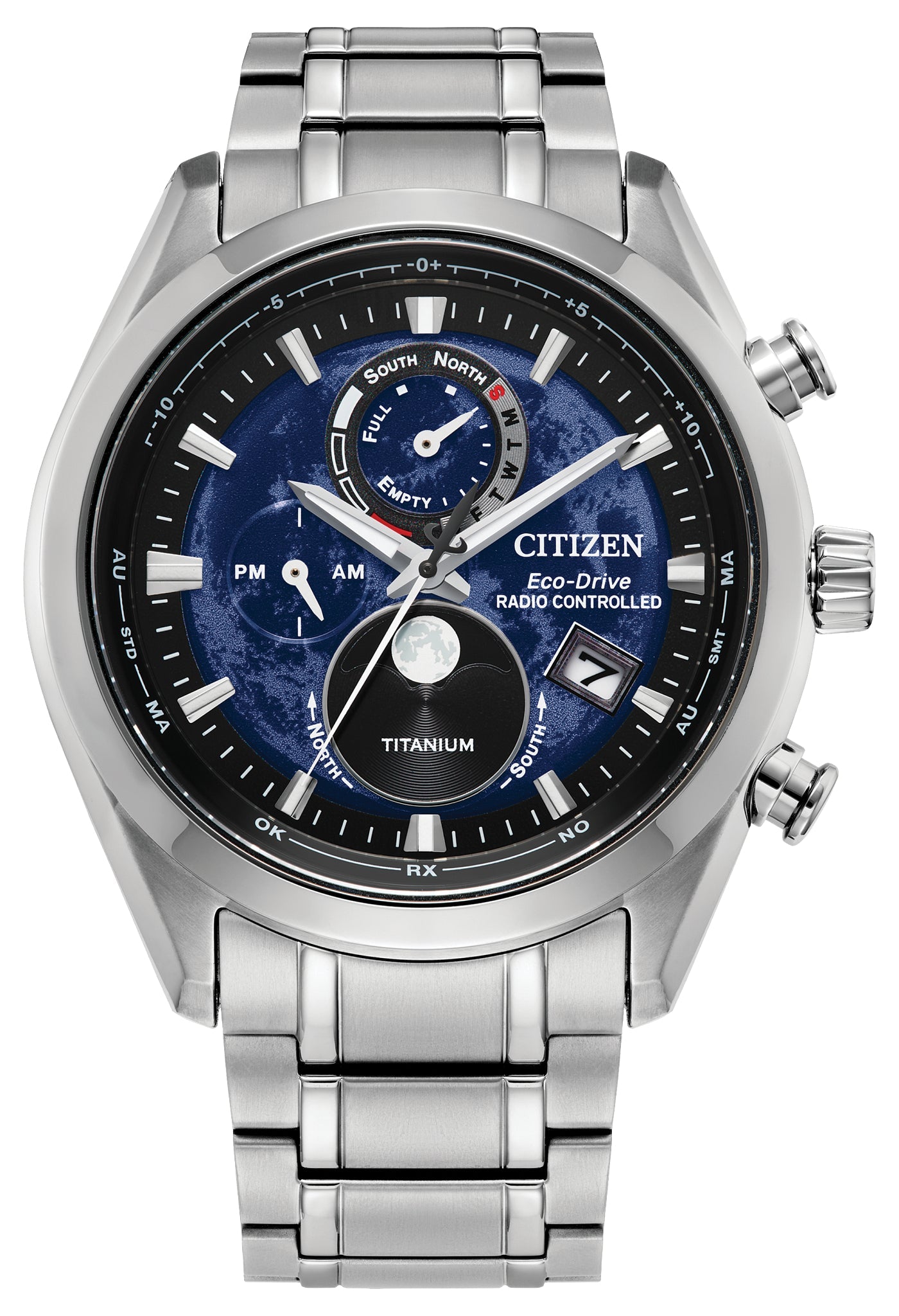 CITIZEN Eco-Drive Sport Luxury Mens Super Titanium (8434913640678)