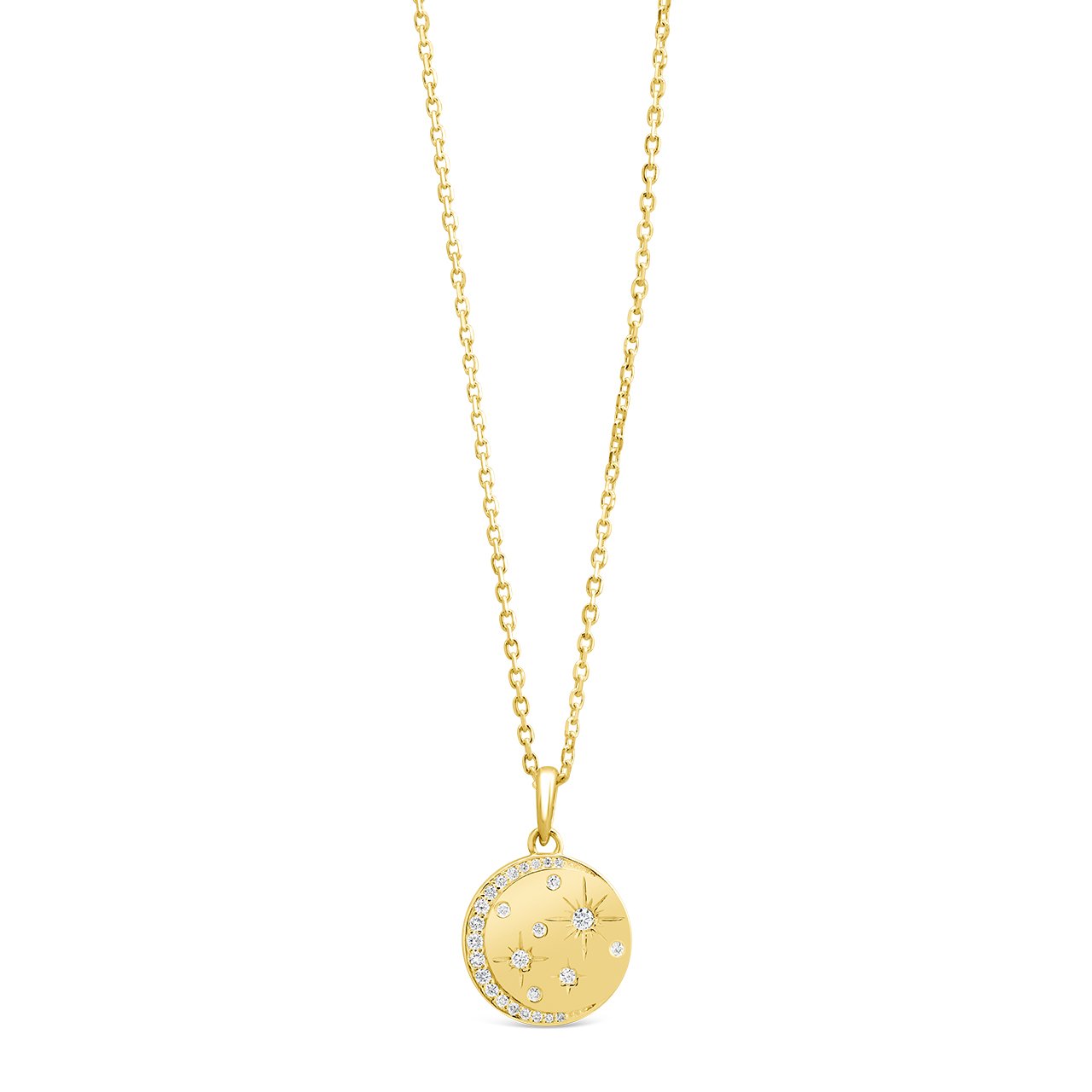 Dunes 14K Gold Vermeil Cosmos Necklace (6967590453403) (10220945768641)
