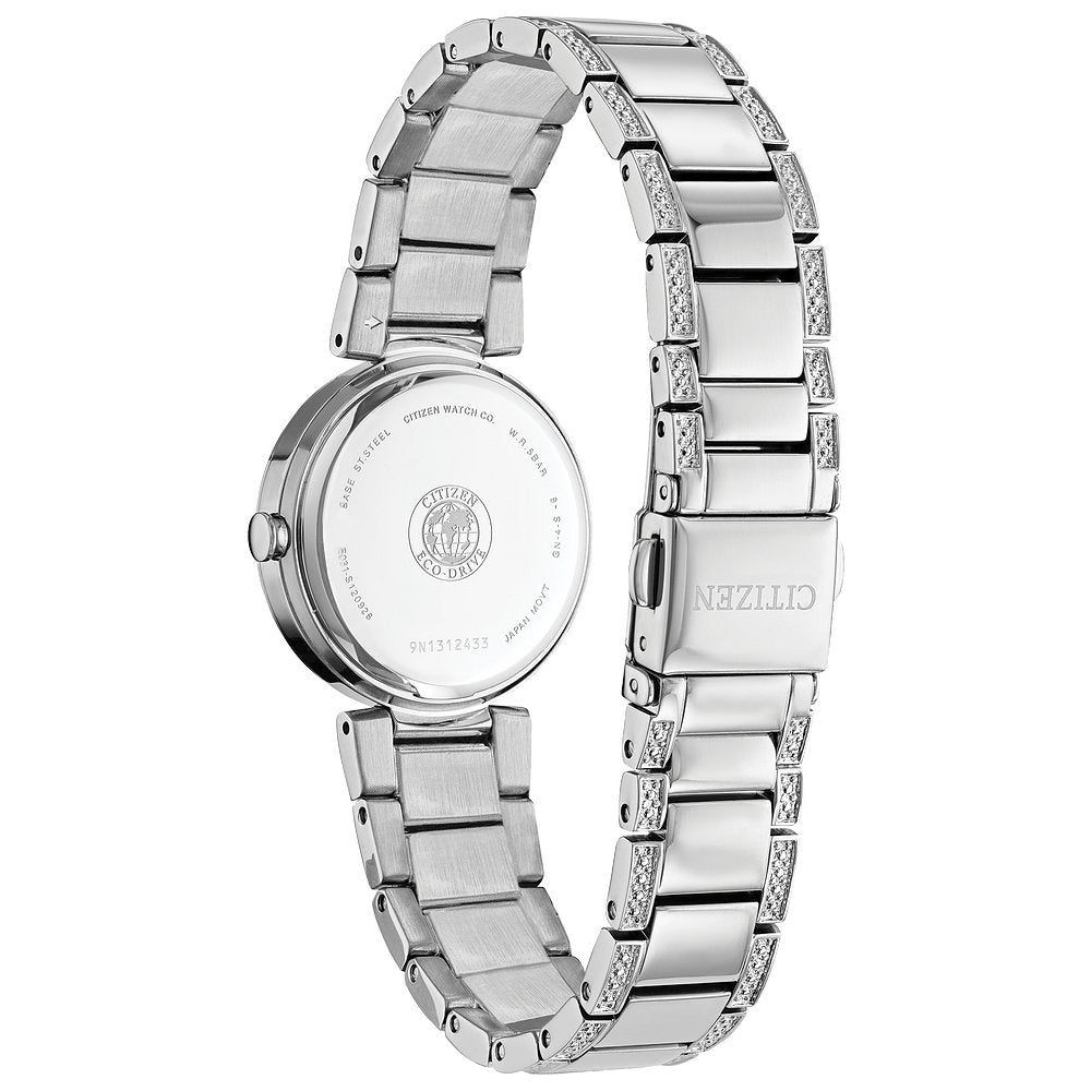 CITIZEN Eco-Drive Dress/Classic Eco Crystal Eco Ladies Stainless Steel (8434911445222) (10220831473857)