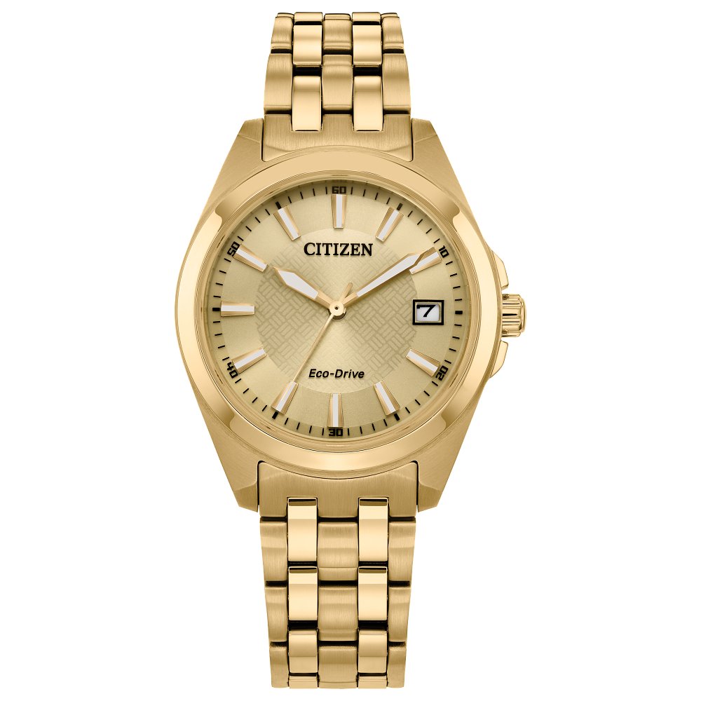 knee length dresses for ladies Citizen Classic Eco-Drive Women's Watch FE7092-50E