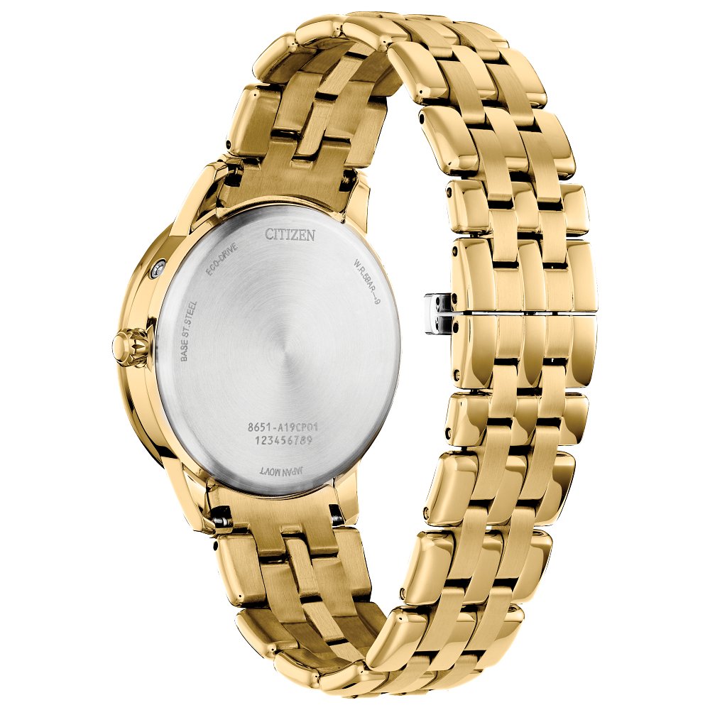 CITIZEN Eco-Drive Dress/Classic Eco Calendrier Ladies Stainless Steel (8434914722022)