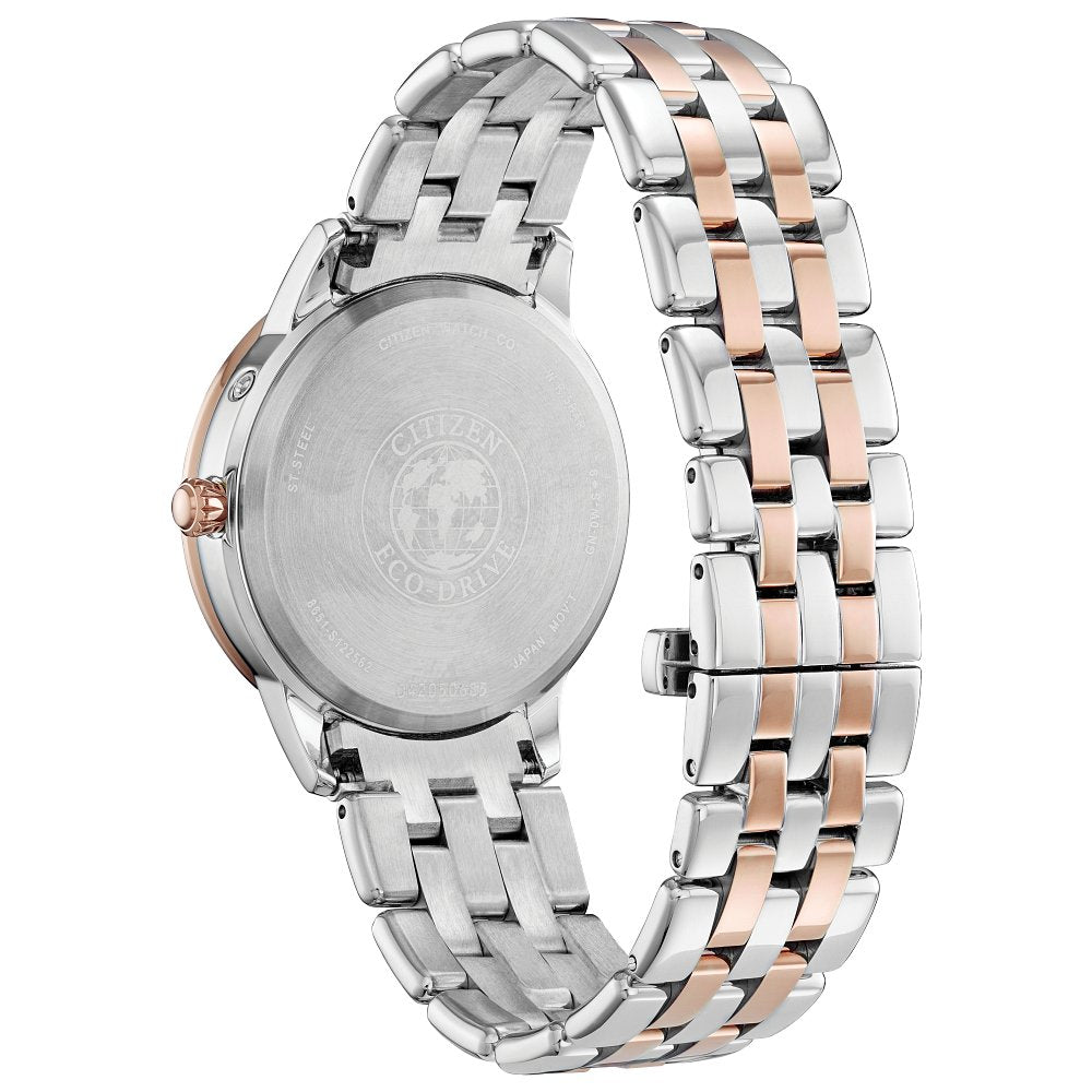 CITIZEN Eco-Drive Dress/Classic Eco Calendrier Ladies Stainless Steel (8434913411302)