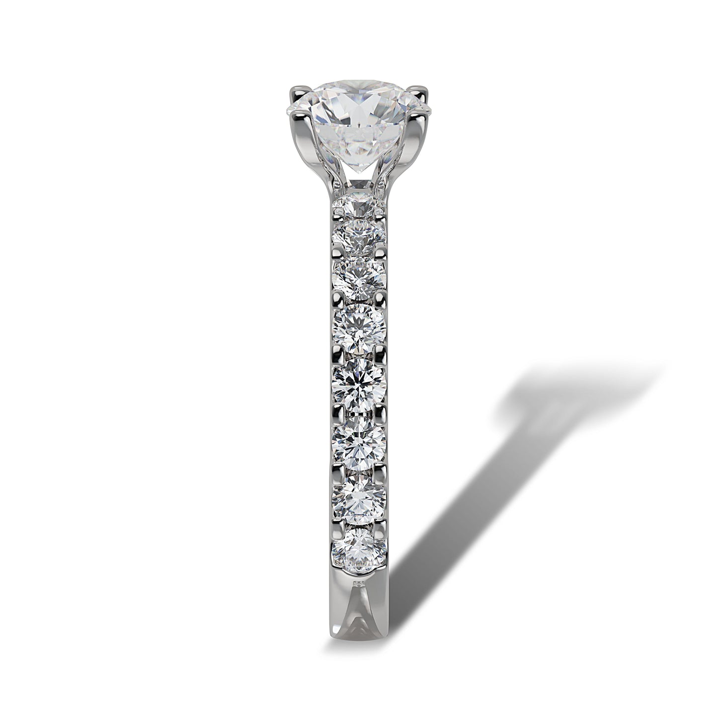 Lab Grown Diamond Engagamenet Ring (8055183474918) (10220913459393)