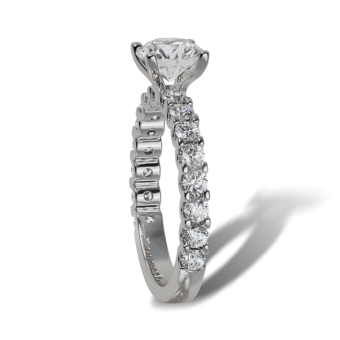 Lab Grown Diamond Engagamenet Ring (8055183474918) (10220913459393)