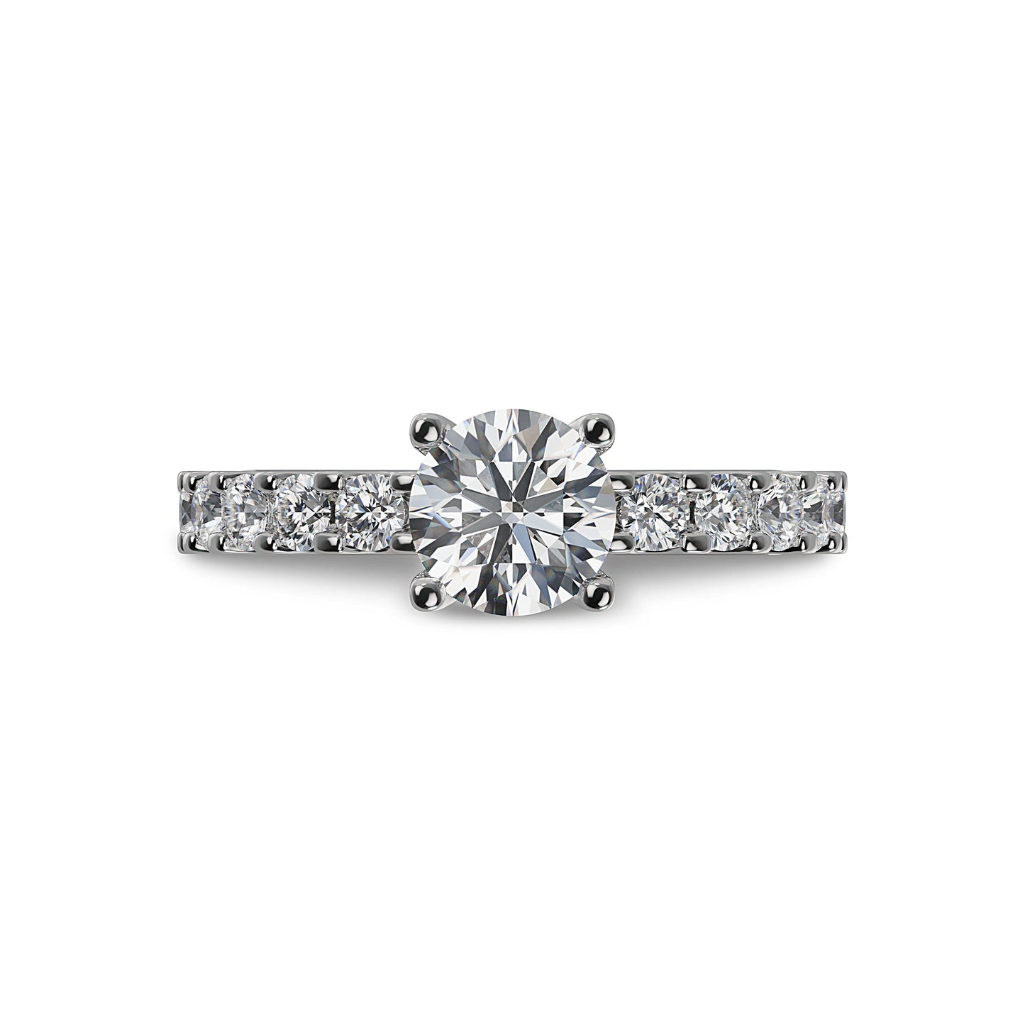 Lab Grown Diamond Engagamenet Ring (8055183474918) (10220913459393)