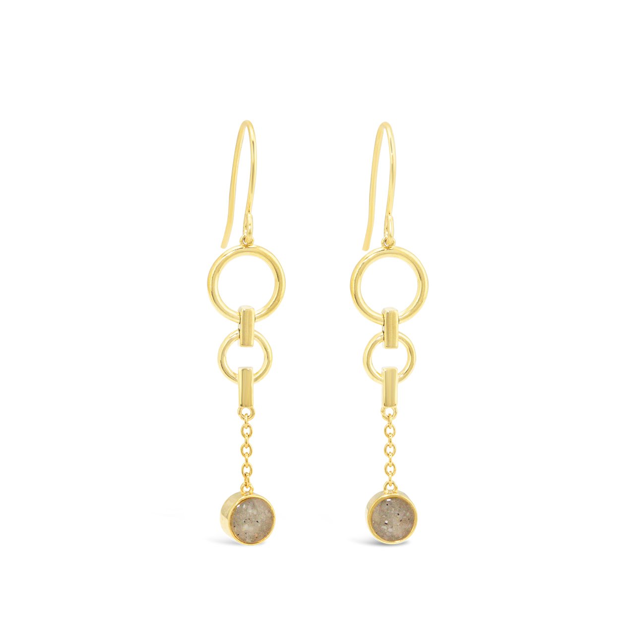 Dune 14K Gold Alina Earrings (6967590027419) (10220946489537)