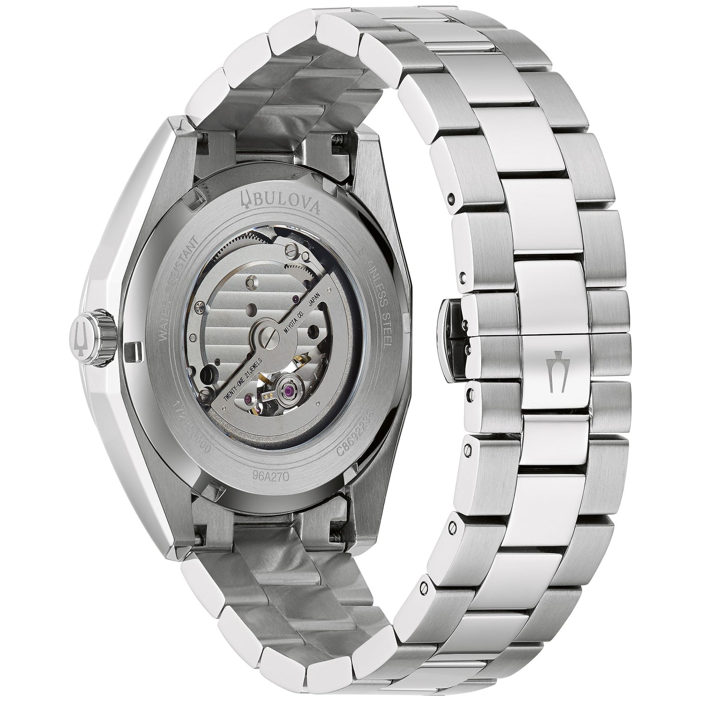 Bulova Dress/Classic Classic Mens Watch Stainless Steel (8077819740390) (10220886753473)