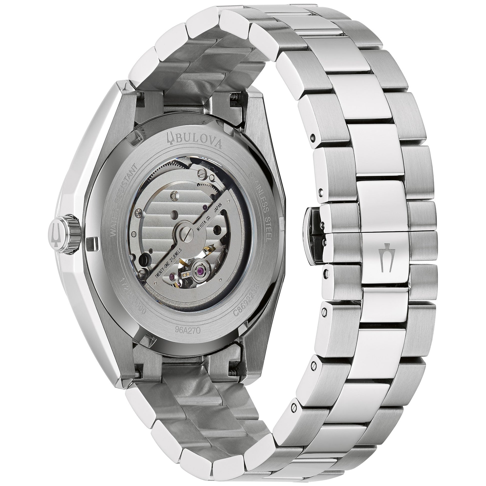 Bulova Dress/Classic Classic Mens Watch Stainless Steel (8077819740390) (10220886753473)
