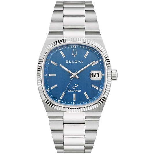 Bulova Silver-Tone Stainless Steel  Dress/Classic Classic Super Seville Mens Watch (042429599789) 96B440