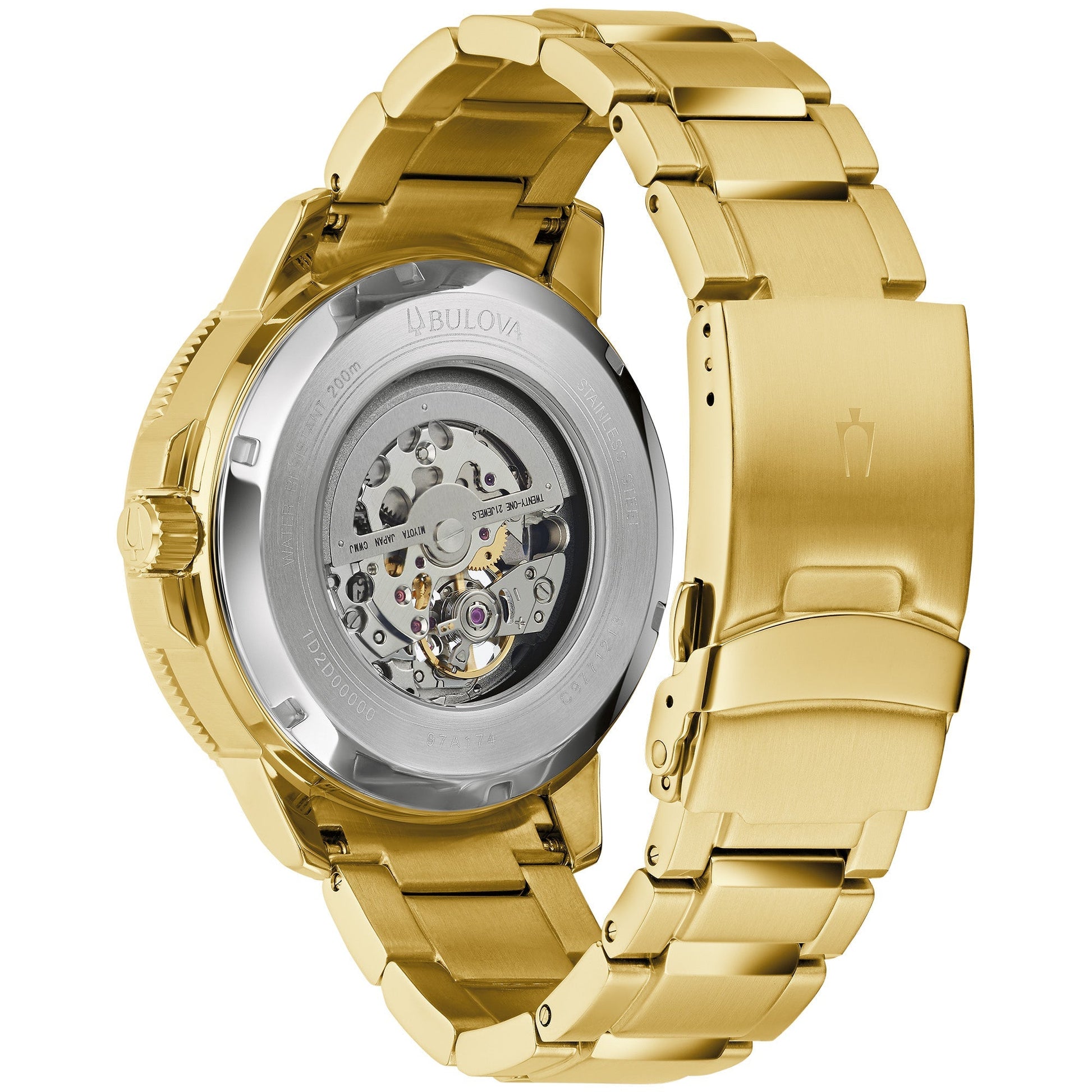 Bulova Performance Marine Star Mens Watch Stainless Steel (8077821018342) (10220881576129)