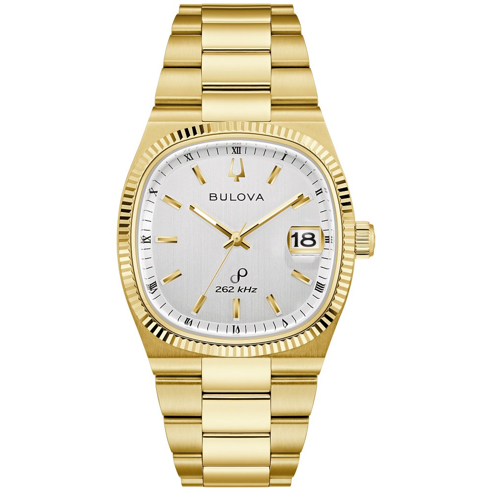 Bulova Gold-Tone Stainless Steel  Dress/Classic Classic Super Seville Mens Watch (042429599796) 97B223