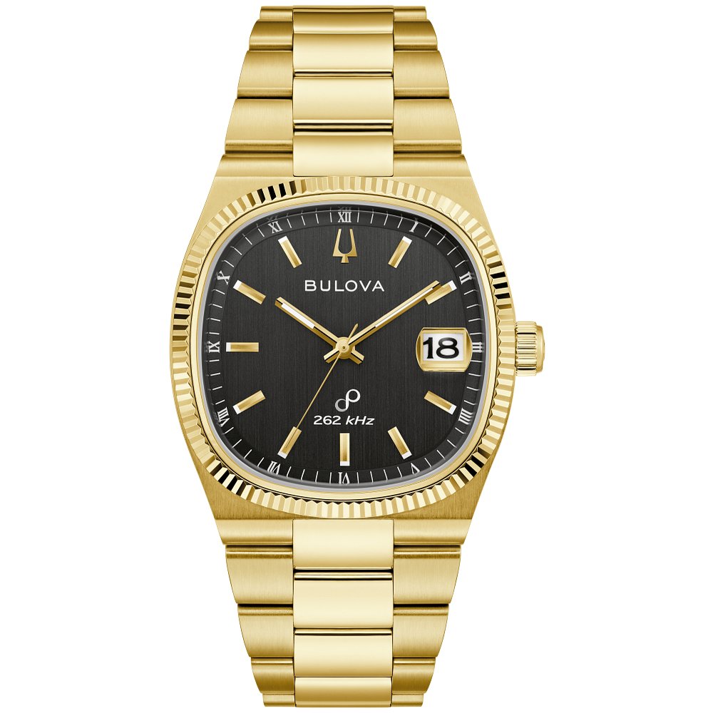Bulova Gold-Tone Stainless Steel  Dress/Classic Classic Super Seville Mens Watch (042429607453) 97B246