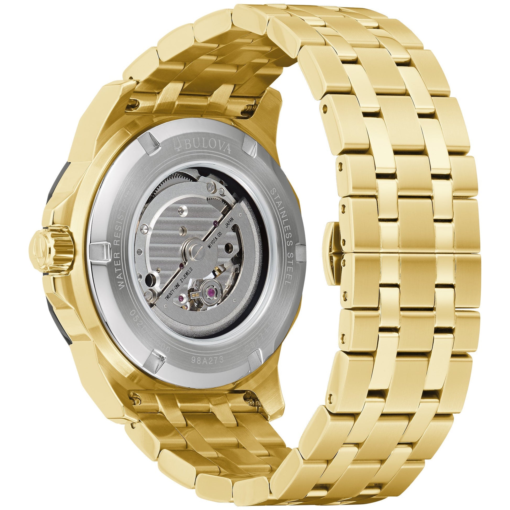 Bulova Performance Marine Star Mens Watch Stainless Steel (8077821673702) (10220879315137)