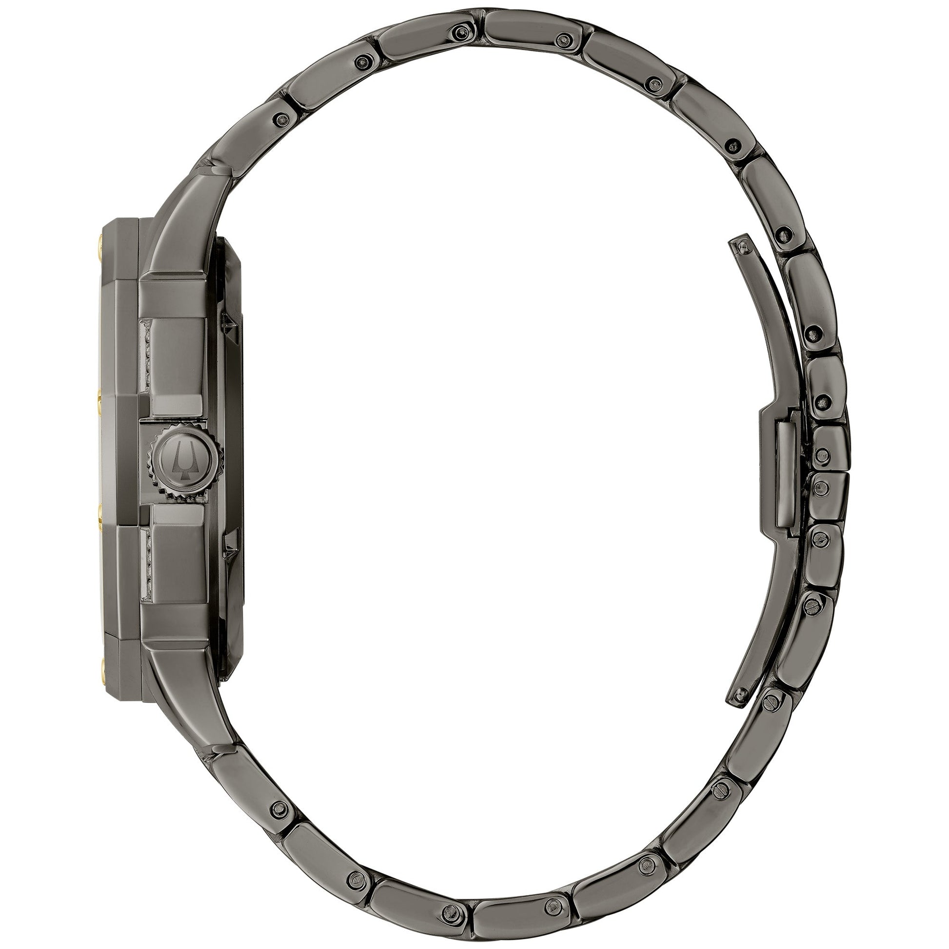 Bulova Dress/Classic Crystal Mens Watch Stainless Steel (8077821870310) (10220878397633)