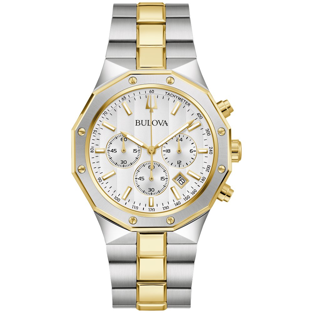 Bulova Two-Tone Stainless Steel  Dress/Classic Classic Prestige Mens Watch (042429603363) 98B450