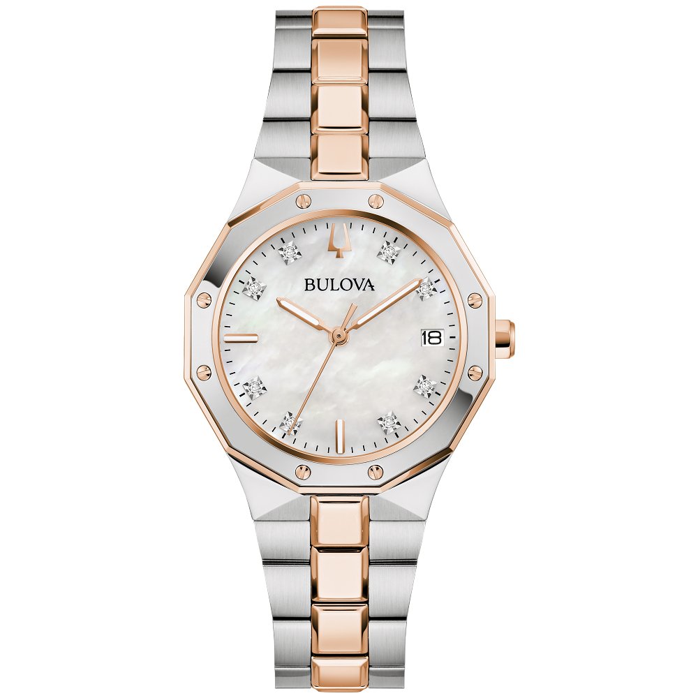 Bulova Two-Tone Stainless Steel  Dress/Classic Classic Prestige Ladies Watch (042429603400) 98P235