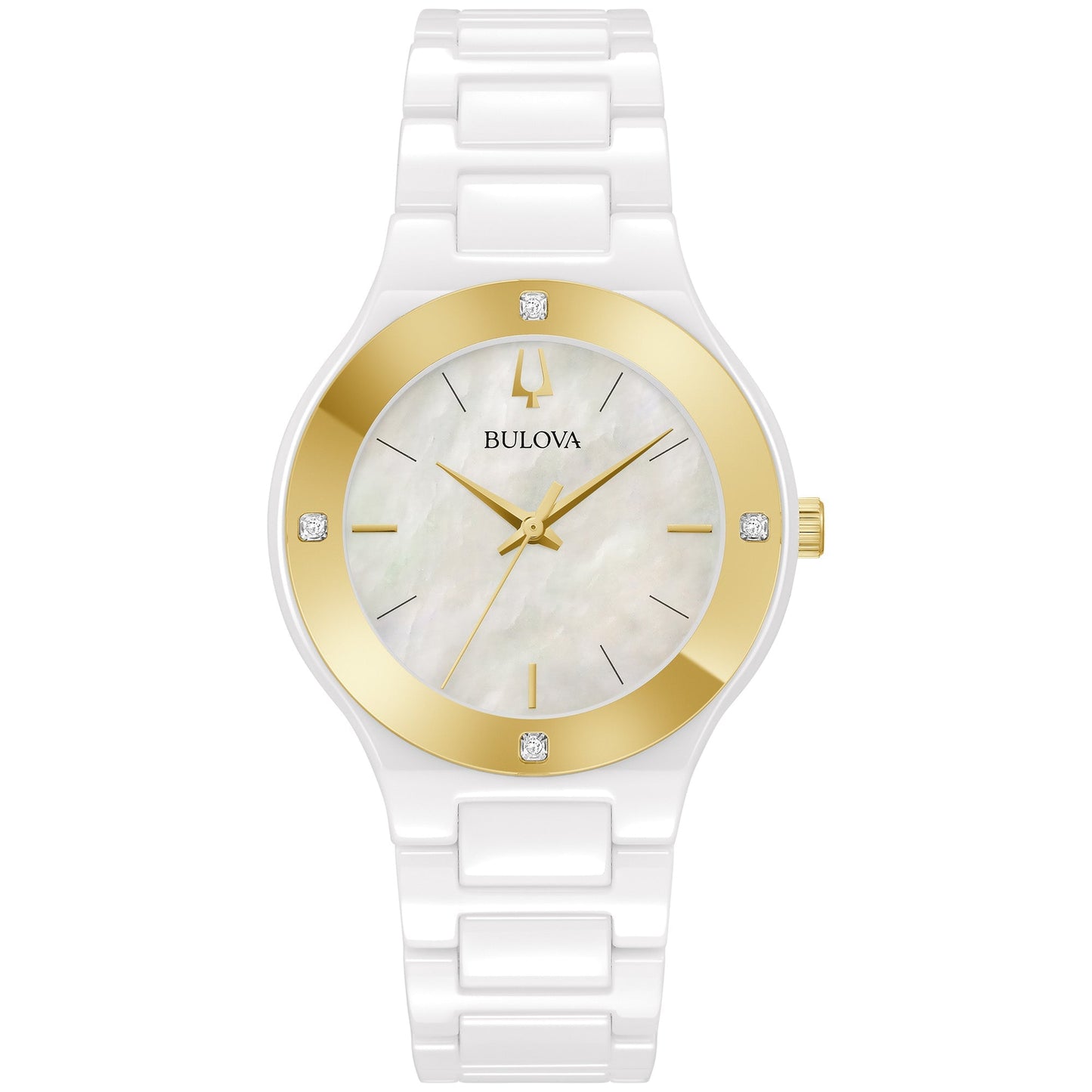 Bulova Modern Modern Ladies Watch Ceramic & Stainless Steel (8077823574246)