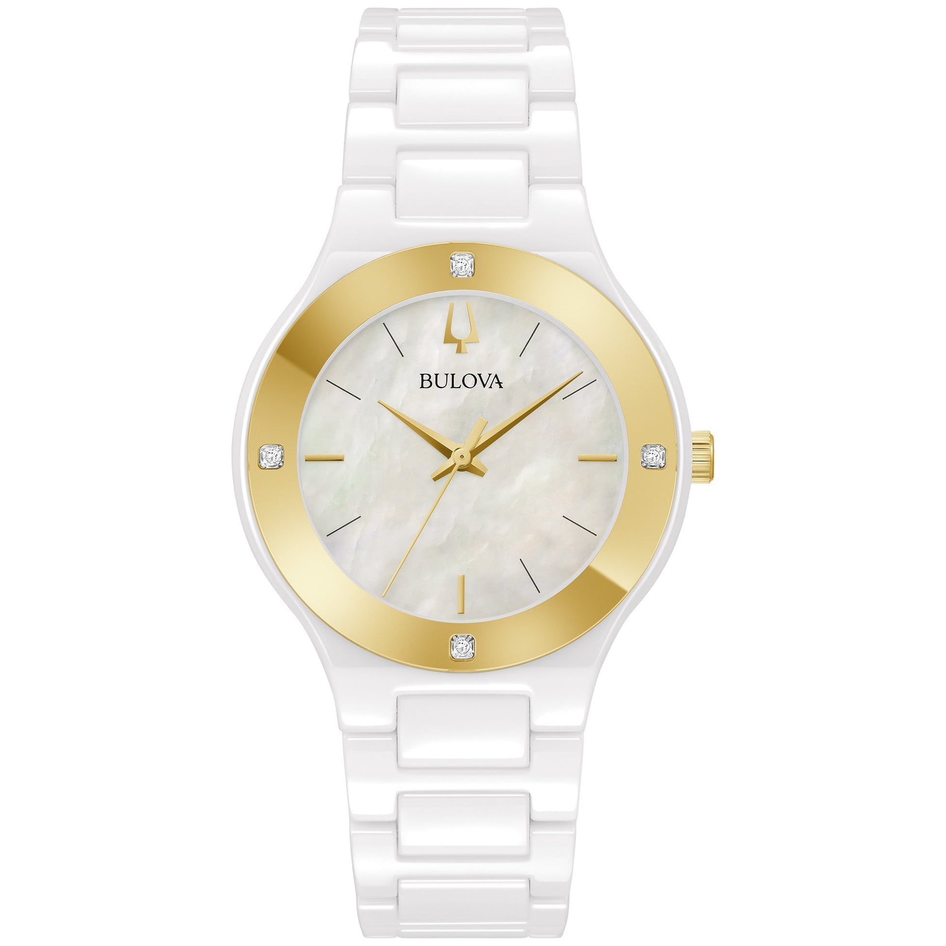 Bulova Modern Modern Ladies Watch Ceramic & Stainless Steel (8077823574246)