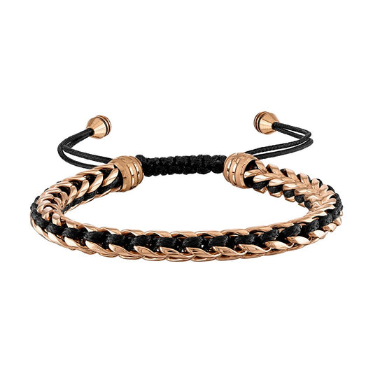 Rose Steel Latin Grammy Mens Bracelet (042429598218) BVB1009-RBSTNA