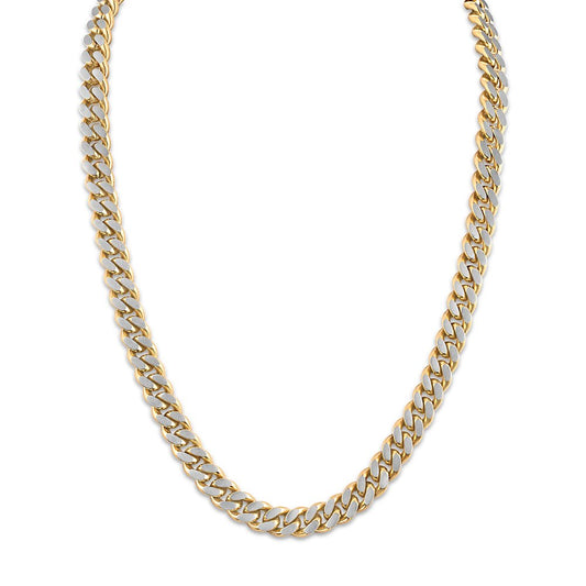 Two-tone Stainless Steel Classic Collection Mens Necklace (042429602083) BVC1085-GOSTNA