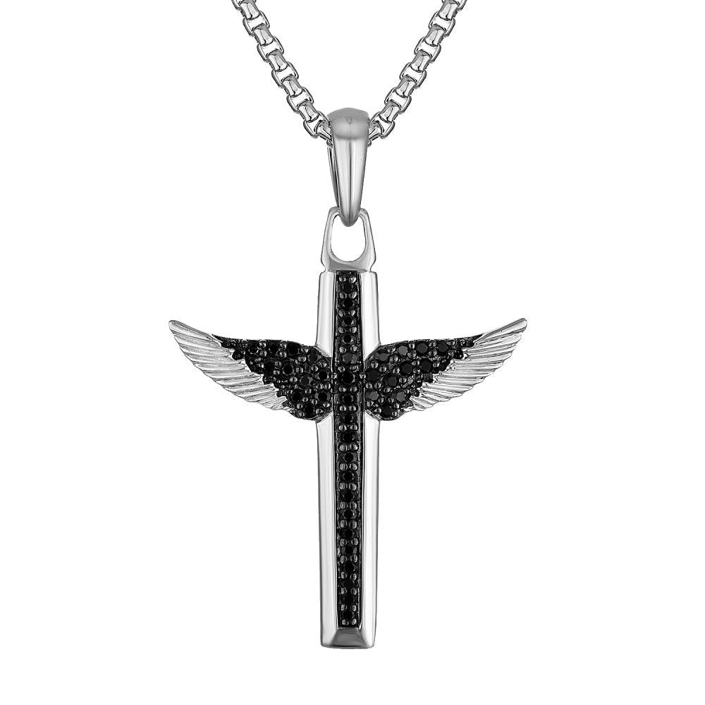 White Sterling Silver 925 Marc Anthony Mens Pendant (042429599468) BVP1050-WSAA