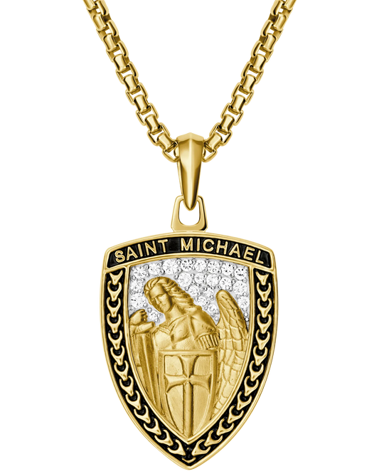 Yellow 14K Yellow Gold Plated Sterling Silver Bulova Link™ Collection  Mens Pendant