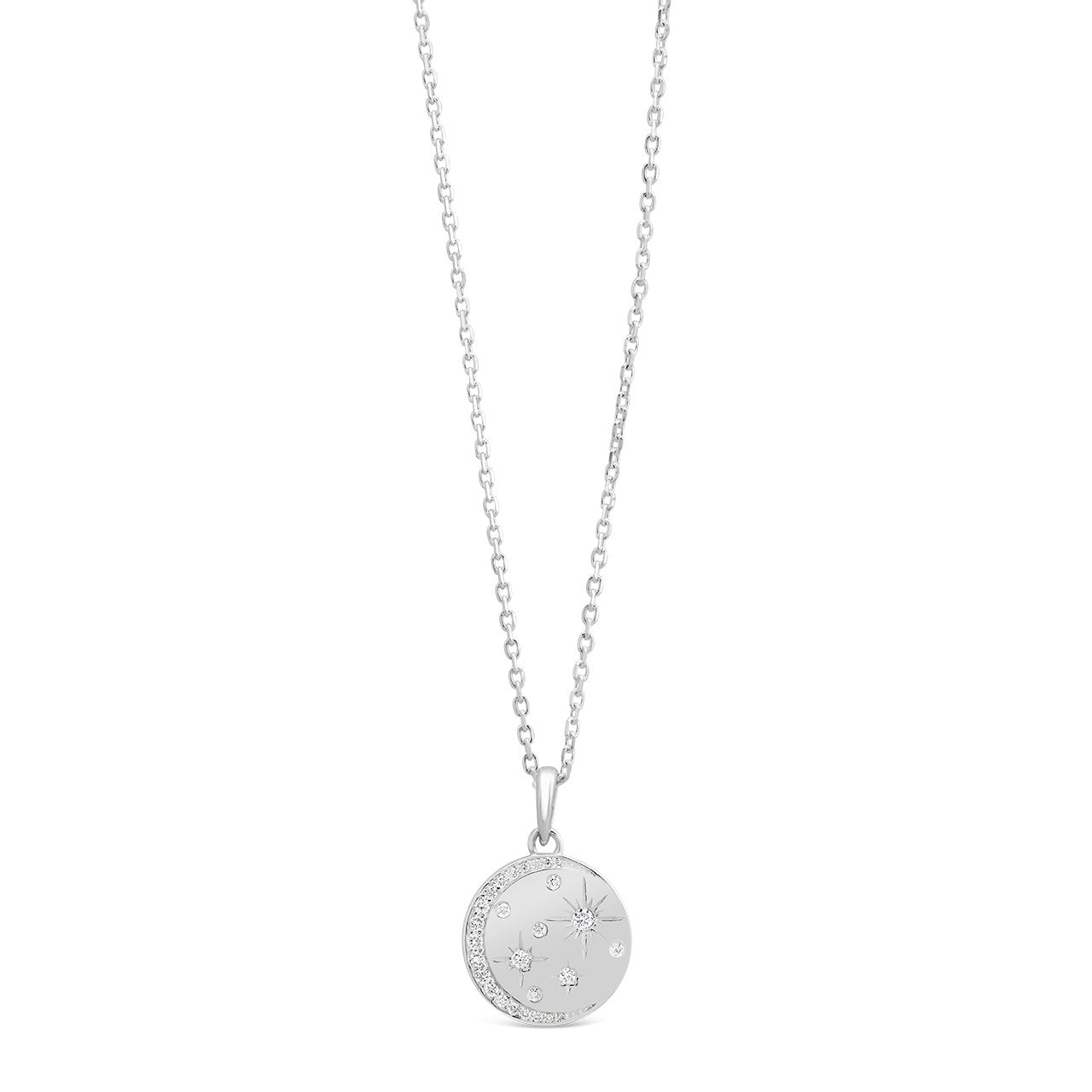 Dune Sterling Silver Cosmos Necklace (6967590518939) (10220945703105)