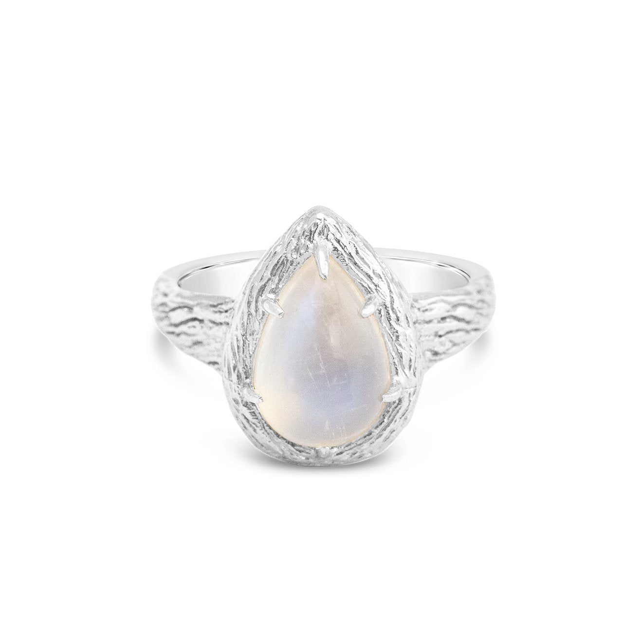 Dune Sterling Silver Moonstone Ring (6967591010459) (10220944851137)