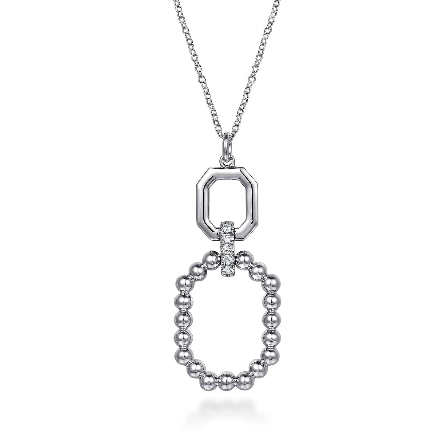 White Sapphire Necklace