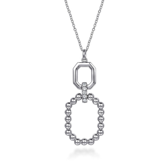 White Sapphire Necklace