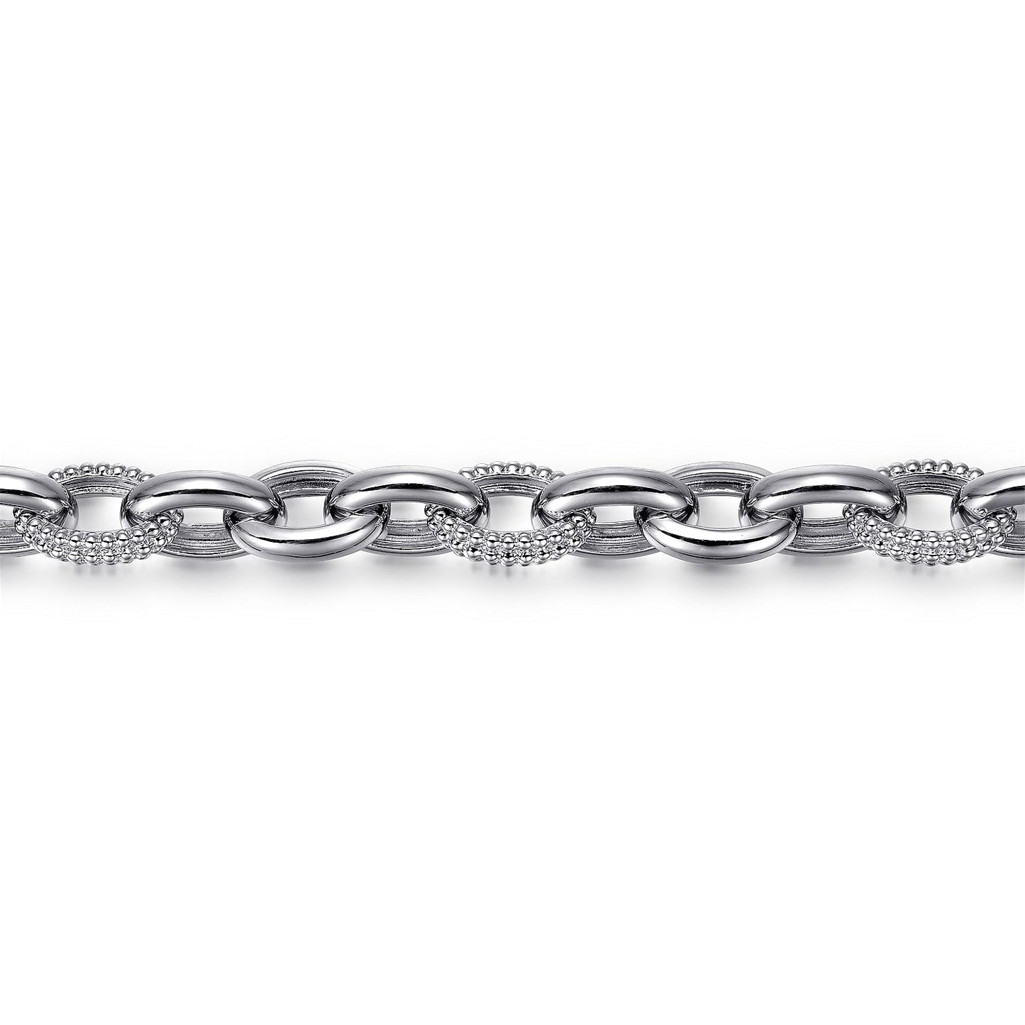 Gabriel & Co. Sterling Silver Chain Tennis Bracelet 7.5" (8931393077478)