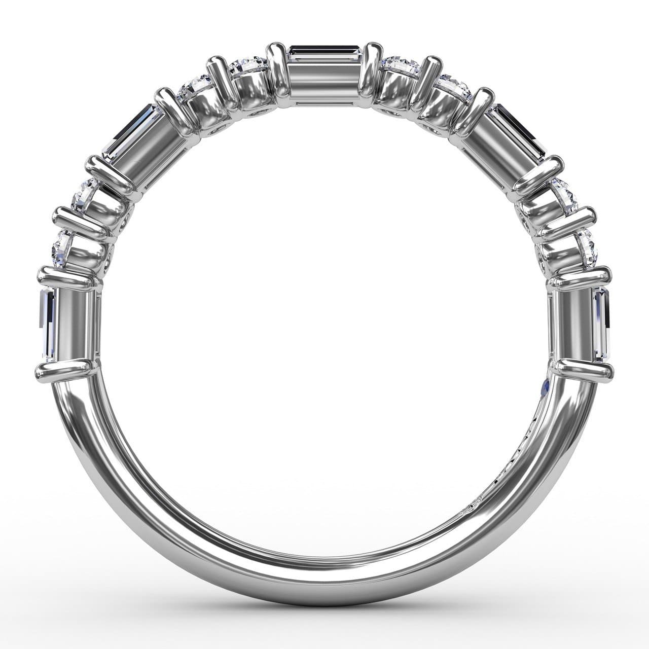 This beautiful diamond wedding band is designed to match engagement ring style S3320 (5552797155483) (10221005897921)