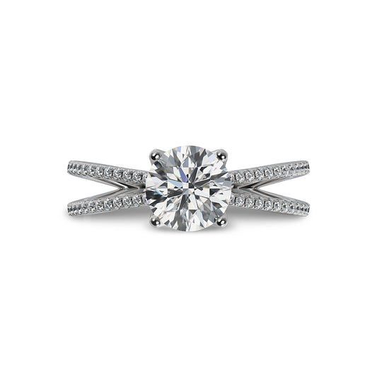 Lab Grown Diamond Engagamenet Ring (8055183343846) (10220915818689)